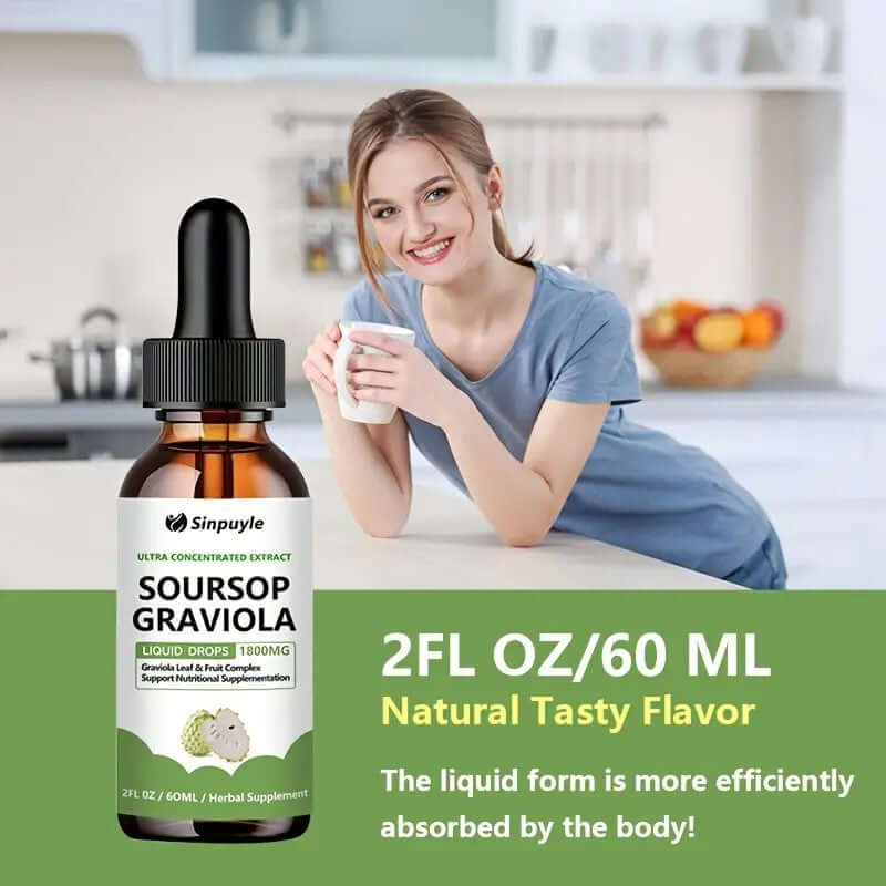 Soursop Graviola Drops for Immune Support