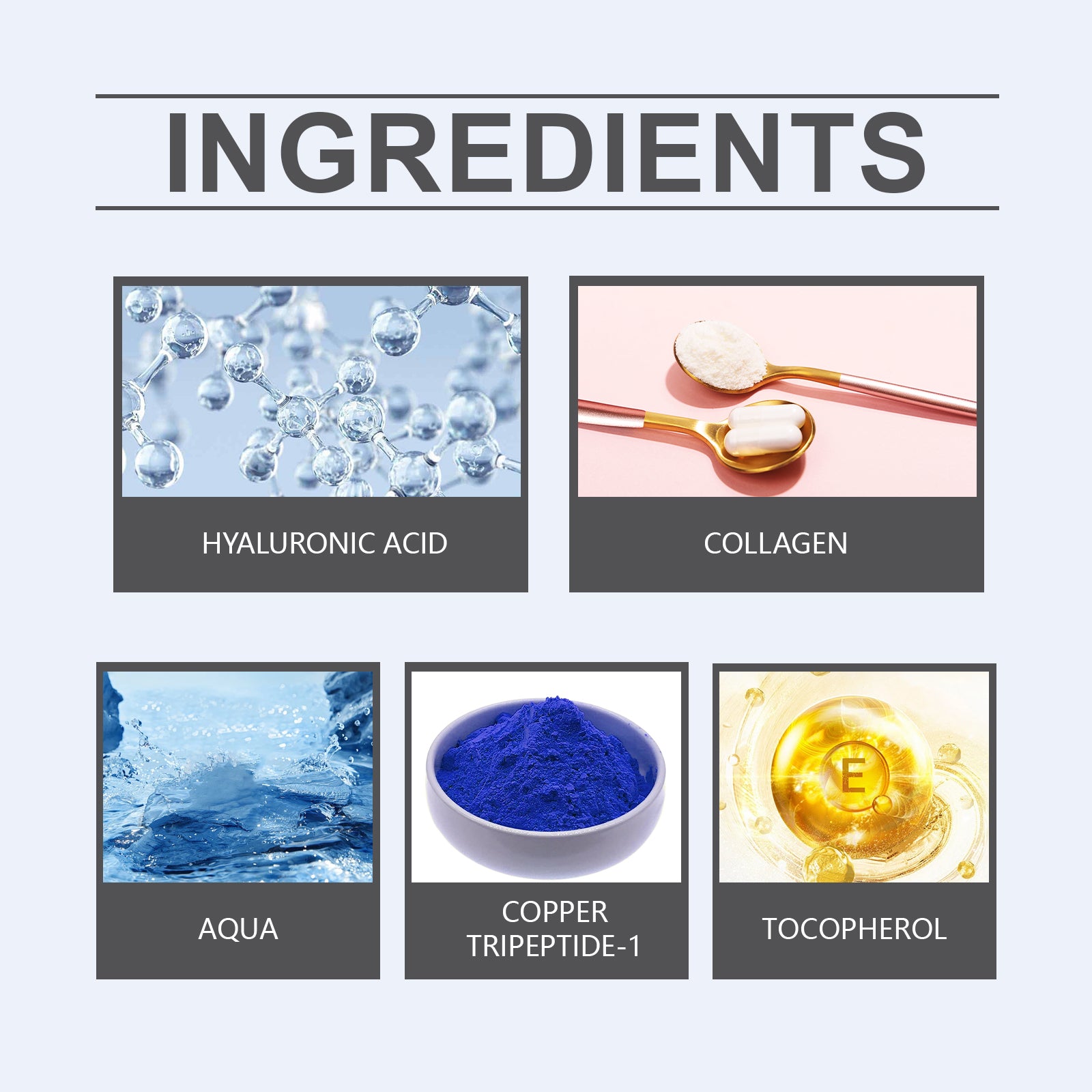 Copper Peptide Repair Serum for Firming Skin
