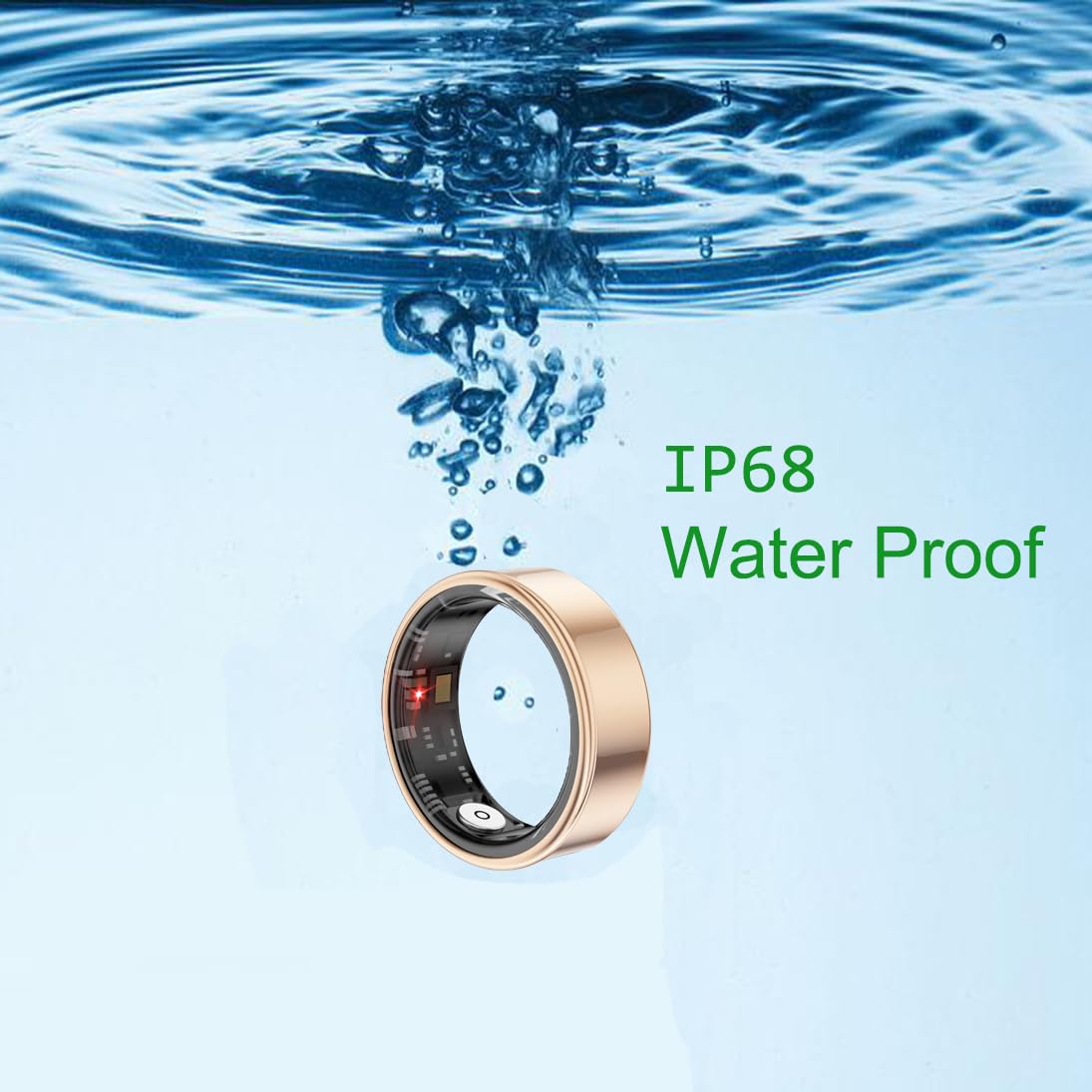 Fitness Tracker Smart Ring for Sleep & Heart Monitoring