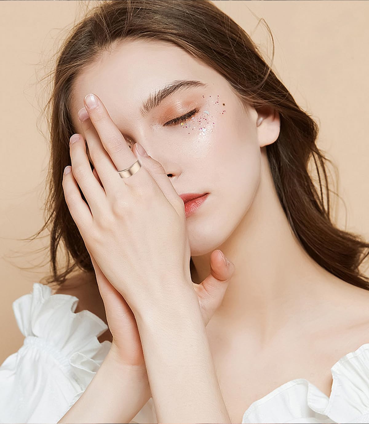 Fitness Tracker Smart Ring for Sleep & Heart Monitoring