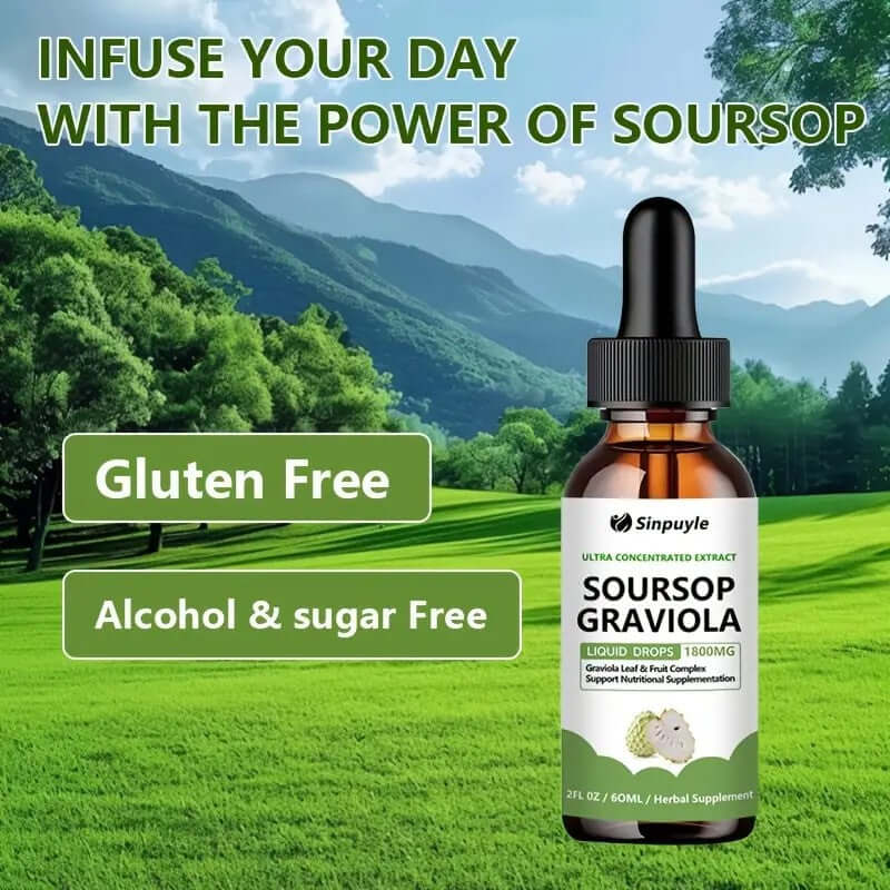 Soursop Graviola Drops for Immune Support