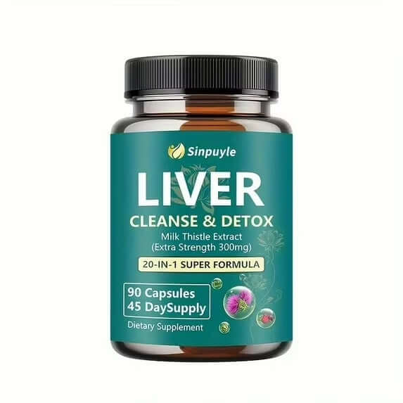 Liver Support Supplement with Milk Thistle Detox Formula