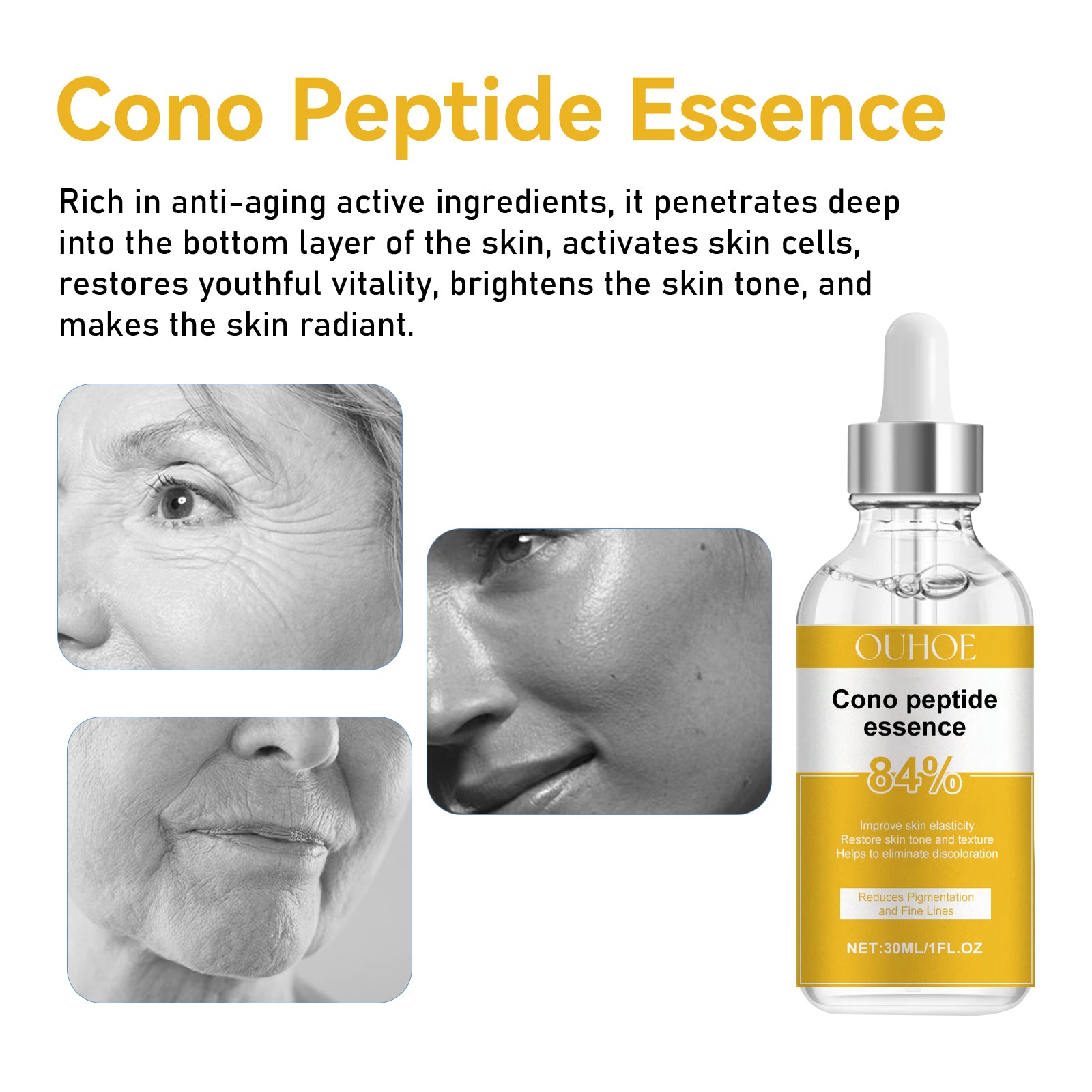 Peptide Moisturizing Essence for Smooth Skin