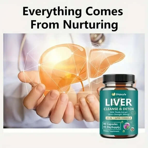 Liver Support Supplement with Milk Thistle Detox Formula