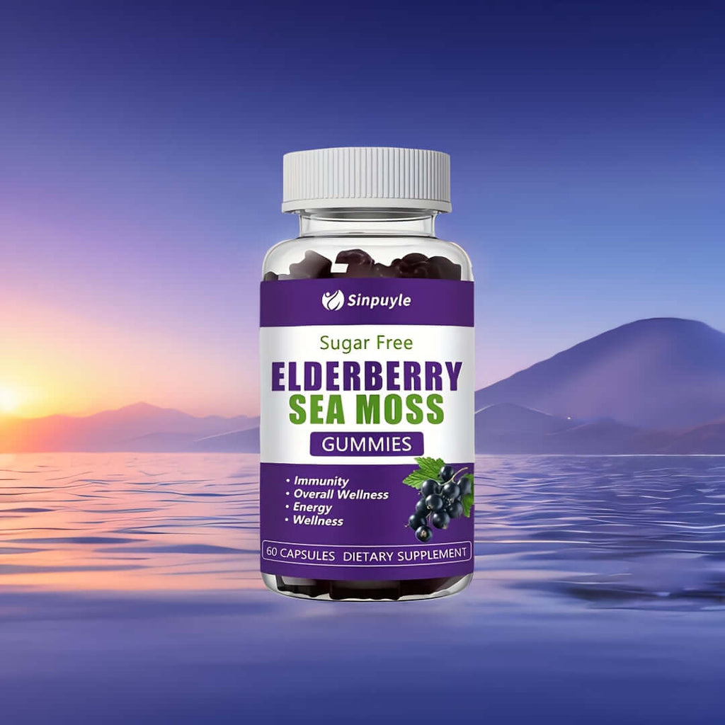 Elderberry Sea Moss Gummies for Immune Support